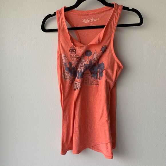 — Lucky Brand — Dark Pink Tank Top XS - Picture 7 of 7